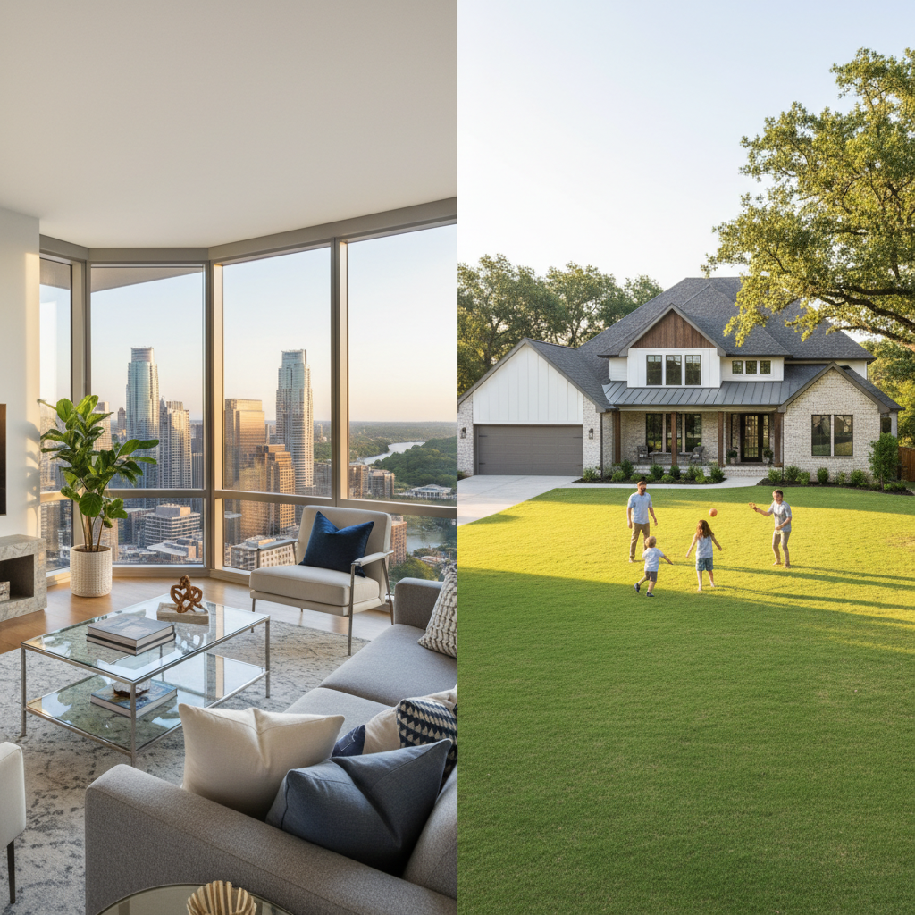 Downtown Austin Condo vs. Suburban Home | Comparison Guide