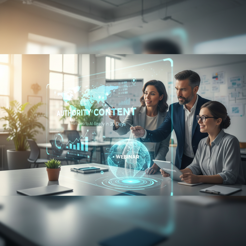 Zero to AI-Ready in 30 Days | Webinar Authority Guide