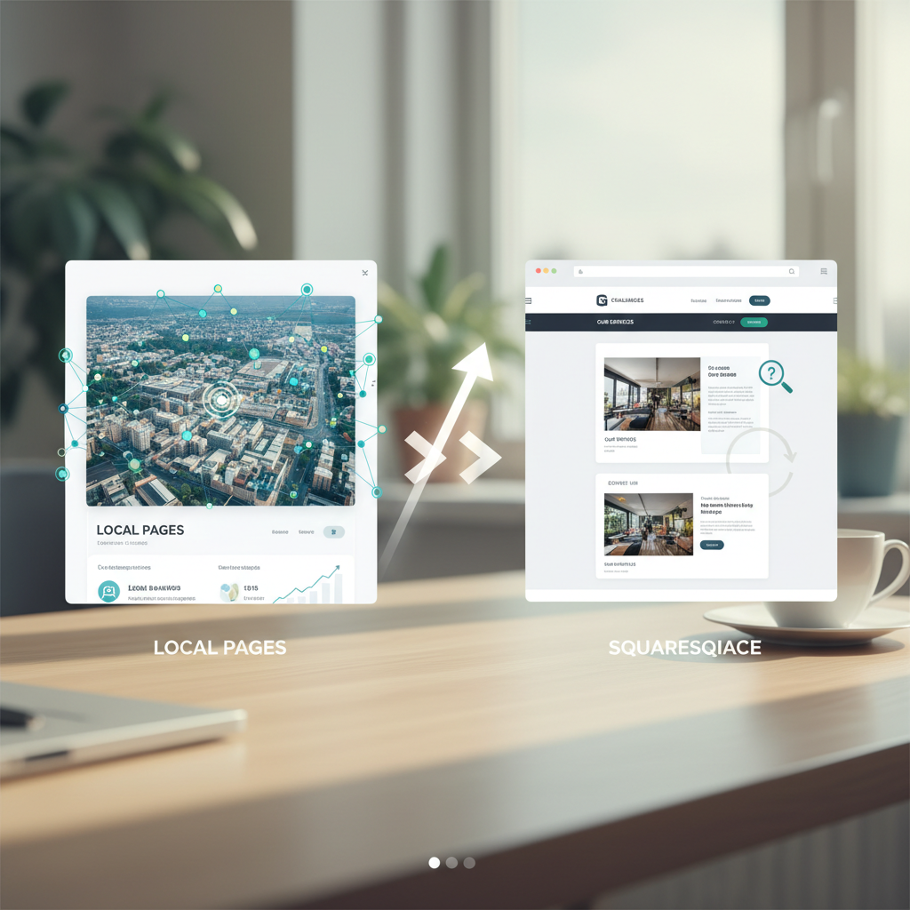 Local Pages vs Squarespace: Best Local AI SEO Platform