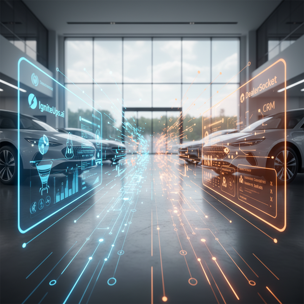 IgniteUps.ai + DealerSocket CRM Integration for Car Dealers