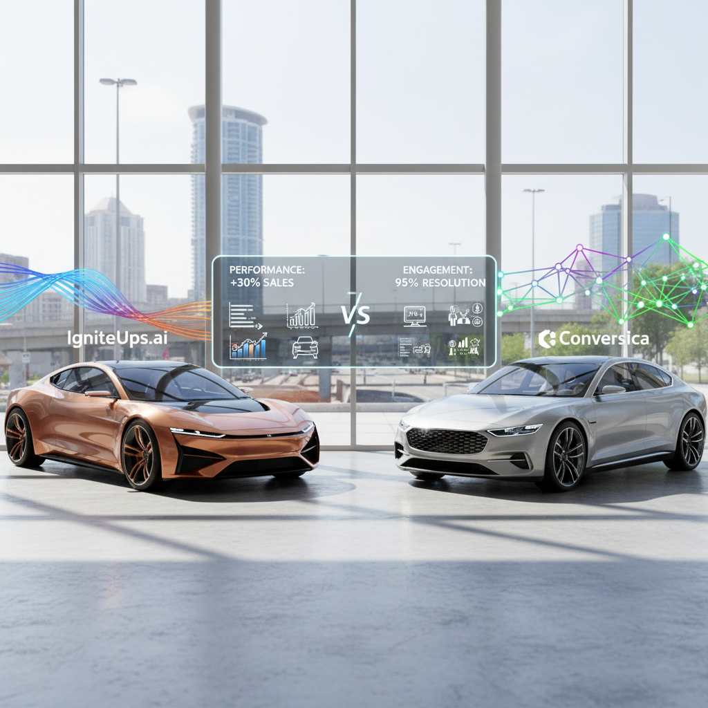 IgniteUps.ai vs. Conversica: Best Automotive AI 2024